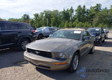 2005 Ford Mustang from USA, damaged, VIN 1ZVFT84N955206110